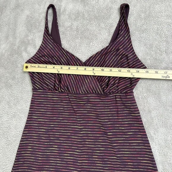 Prana Women's Athleisure Pull Over Empire Tank Dress Stretch Size S Multi Color - Picture 4 of 9